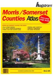 Hagstrom Morris, Somerset Counties Atlas by Hagstrom Map Company