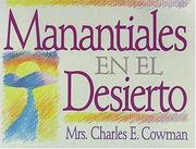 Cover of: Manantiales en el desierto "Inspiradias"