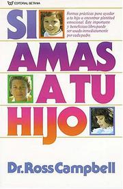 Cover of: Si Amas A Tu Hijo