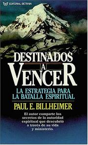 Cover of: Destinados A Vencer