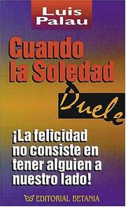 Cover of: Cuando La Soledad Duele