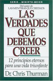 Cover of: Las Verdades Que Debemos Creer