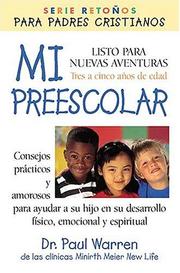 Cover of: Mi Preescolar: Listo Para Nuevas Aventuras