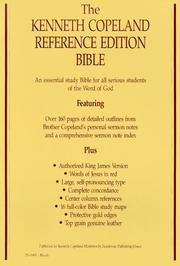 Cover of: Kenneth Copeland Reference Bible | 