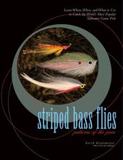 Cover of: Striped Bass Flies: Patterns of the Pros