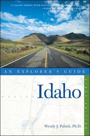 Cover of: Idaho: An Explorer's Guide (Explorer's Guides)