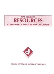 Cover of: Resources : A Directory of New York City Directories