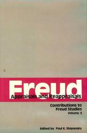 Cover of: Freud, V. 3: Appraisals and Reappraisals