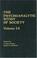 Cover of: The Psychoanalytic Study of Society, V. 14