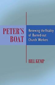 Cover of: Peter's Boat: Renewing the Vitality of Burned-Out Church Workers