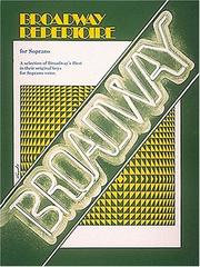 Broadway Repertoire for Soprano by Gregory Boals