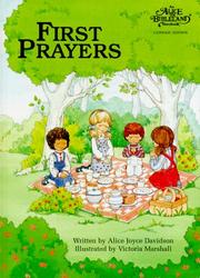 First Prayers (Alice in Bibleland Storybooks) by Alice Joyce Davidson