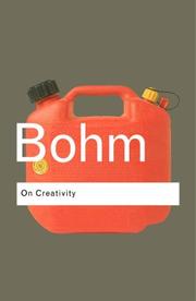 Cover of: On creativity