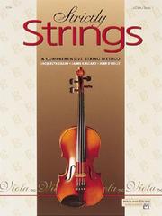 Cover of: Strictly Strings: A Comprehensive String Method Book 1 : Viola