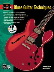 Cover of: Basix: Blues Guitar Techniques (Basix Series)