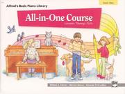 Cover of: Alfred's Basic All-In-One Course For Children - Book 1: Book 1 (Alfred's Basic Piano Library)