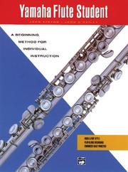 Cover of: Yamaha Flute Student