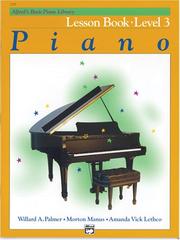 Piano lesson book by Willard A. Palmer, Morton Manus, Amanda Vick Lethco