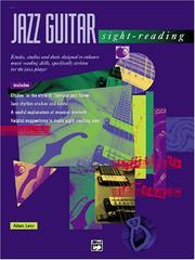 Cover of Jazz Guitar Sight-Reading