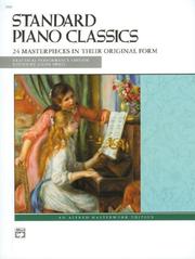 Cover of: Standard Piano Classics (Alfred Masterwork Edition)