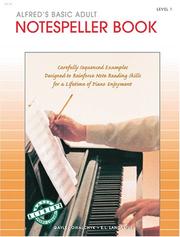Cover of: Alfred's Basic Adult Piano Course: Notespeller Book (Alfred's Basic Adult Piano Course)