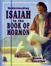 Cover of: Understanding Isaiah in the Book of Mormon