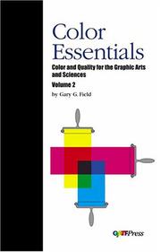 Cover of: Color Essentials: Color And Quality For The Graphic Arts And Sciences