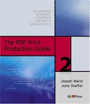 Cover of: The Pdf Print Production Guide / With Supplement | Joseph Marin