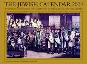 Cover of: The Jewish Calendar 2004 by Skirball Cultural Ctr & Museum