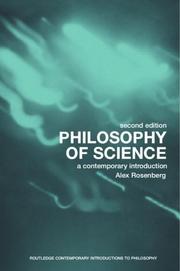 Cover of: The philosophy of science: a contemporary introduction