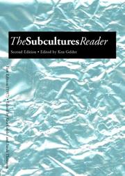 Cover of: The Subcultures Reader