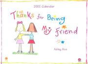 Cover of: Thanks For Being My Friend