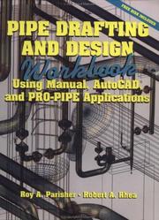 Cover of: Pipe Drafting and Design: Workbook