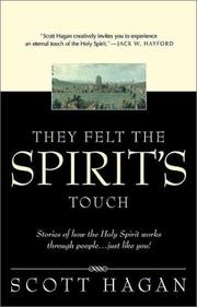 Cover of: They Felt the Spirit's Touch