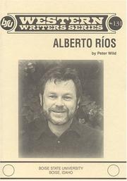 Cover of: Alberto RiÌos