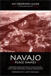 Cover of: Navajo Place Names by Alan Wilson