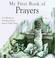 Cover of: My First Book of Prayers