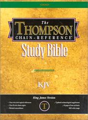 Cover of: Thompson Chain-Reference Study Bible-KJV by Frank Charles Thompson