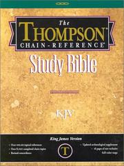 Cover of: Thompson Chain-Reference Study Bible-KJV by Frank Charles Thompson