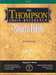 Cover of: Thompson Chain-Reference Study Bible-KJV by Frank Charles Thompson