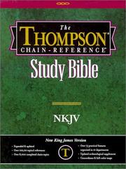 Cover of: Thompson Chain-Reference Study Bible by Frank Charles Thompson