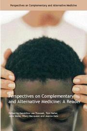 Cover of: PERSPECTIVES ON COMPLEMENTARY AND ALTERNATIVE MEDICINE by 