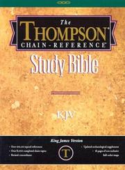 Cover of: Thompson Chain Reference Bible