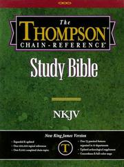 Thompson Chain Reference Bible-NKJV by Frank Charles Thompson