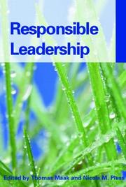 Cover of: RESPONSIBLE LEADERSHIP