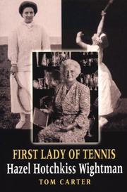 Cover of: First Lady of Tennis by Tom Carter