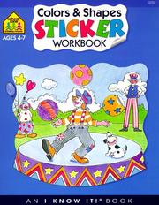 Cover of: Color and Shapes Sticker Workbooks
