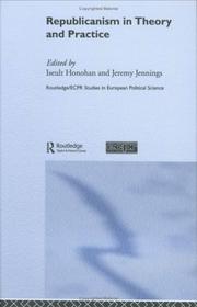 Cover of: Republicanism in theory and practice
