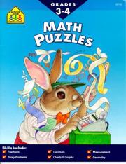 Cover of: Math Puzzles by School Zone Publishing Company Staff, Marc Tyler Nobleman