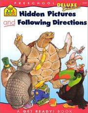 Cover of: Hidden Pictures and Following Directions (School Zone Preschool)